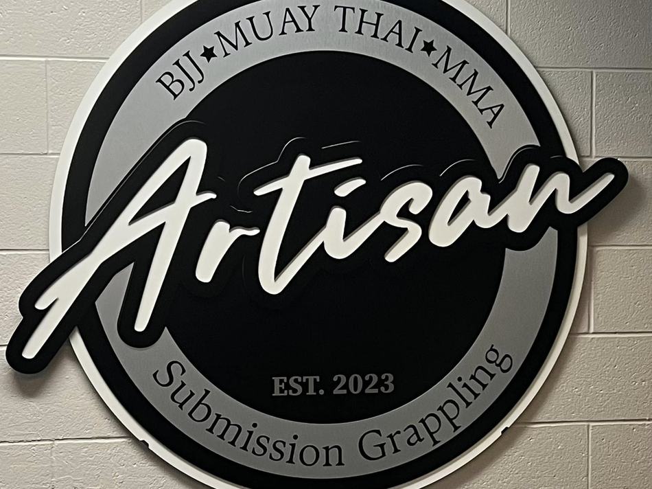Artisan BJJ & Submission Grappling — Wall & Window Graphics by Brand 513 Collective