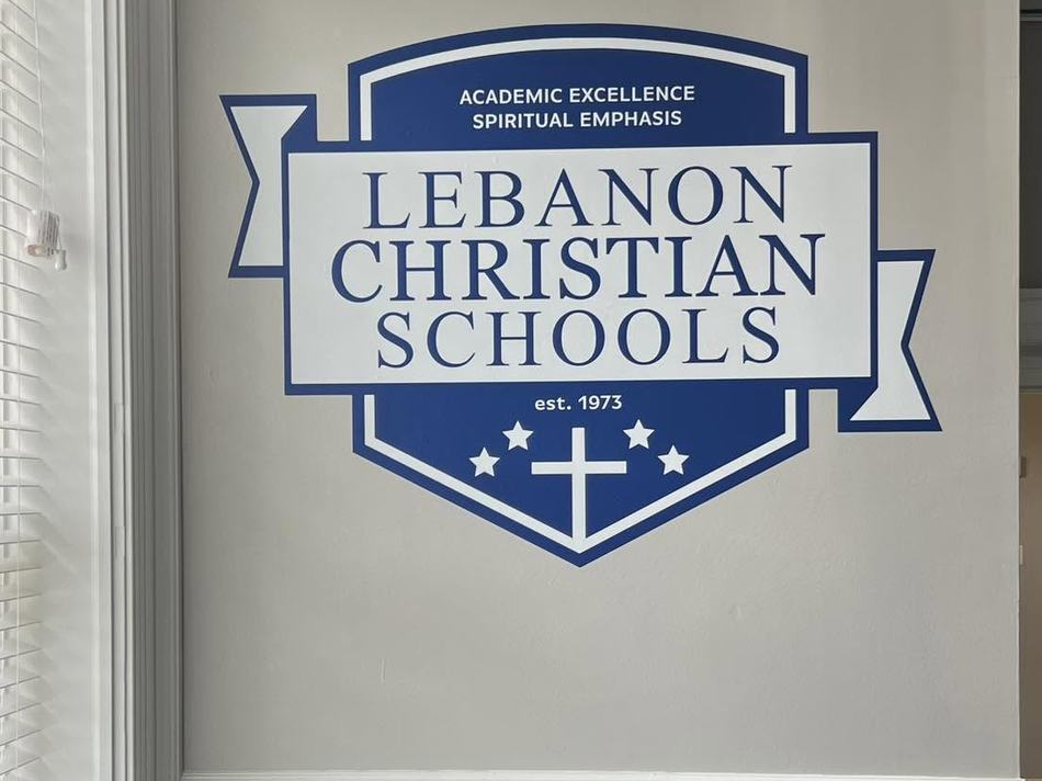 Lebanon Christian Schools — Wall & Window Graphics by Brand 513 Collective